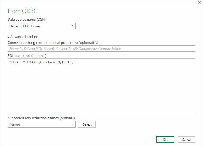 Excel to PostgreSQL - Devart ODBC Driver