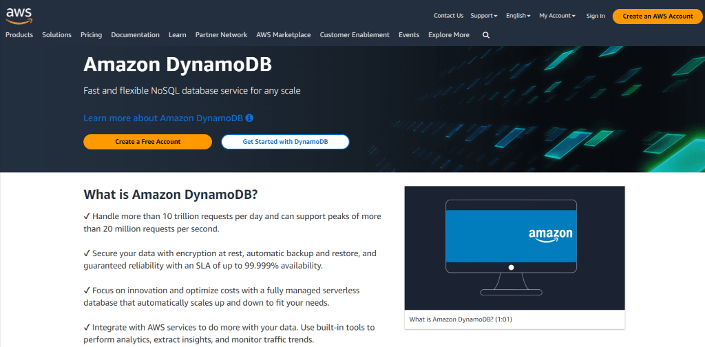 Dynamodb to Snowflake - Amazon Dynamodb