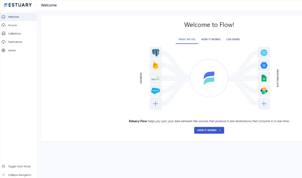 Amazon RDS to Snowflake - Welcome to Flow