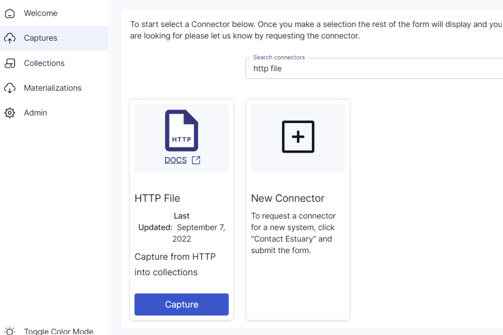 csv to bigquery - HTTP File search result