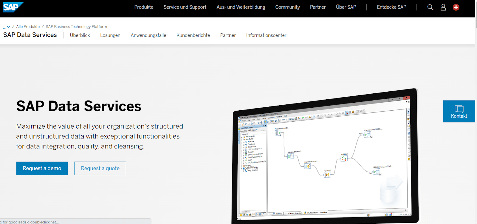 Data Integration Platform - SAP Data Services