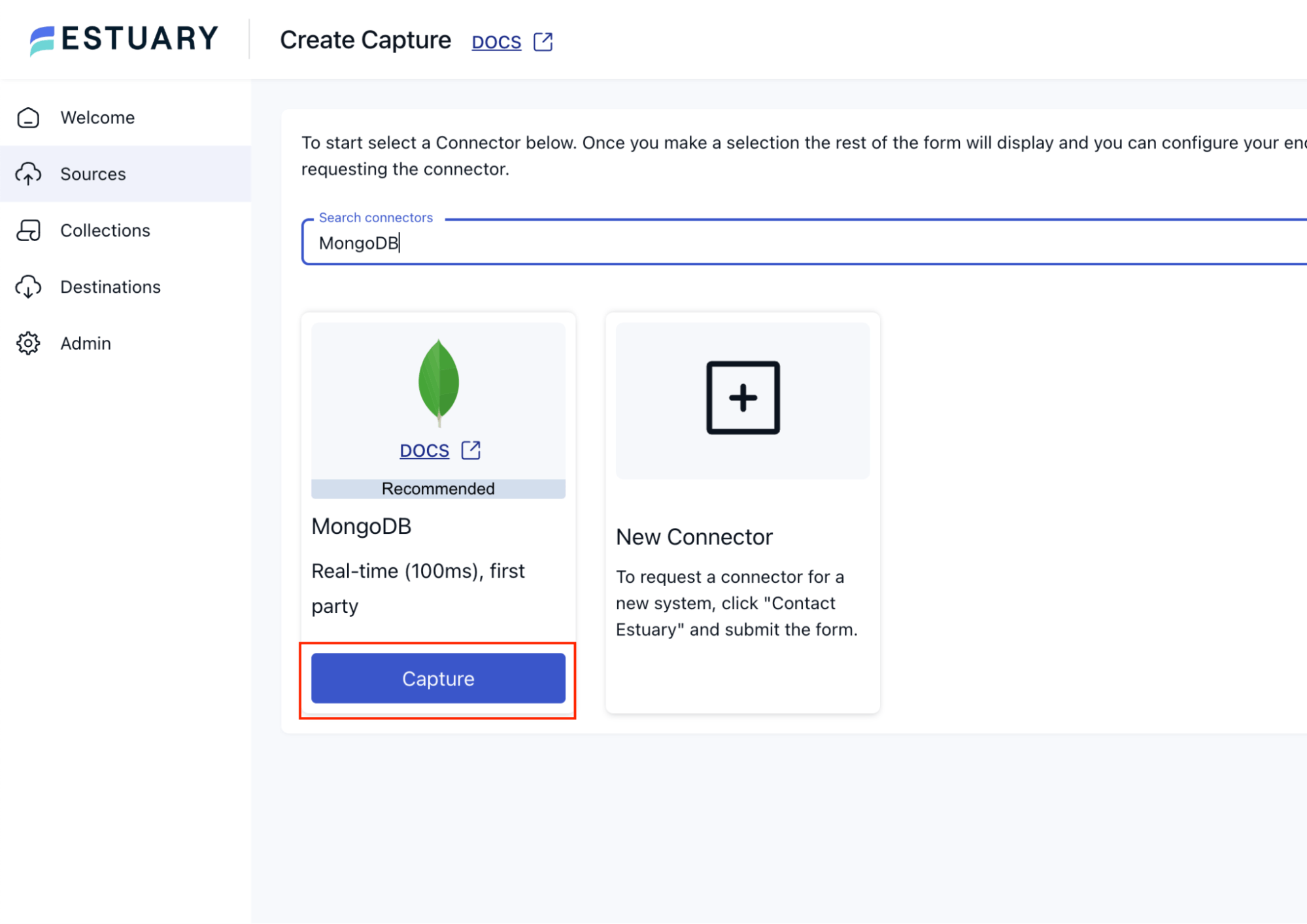 Real-Time RAG System - Create MongoDB Capture