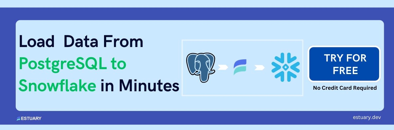 Migrate Postgres to Snowflake