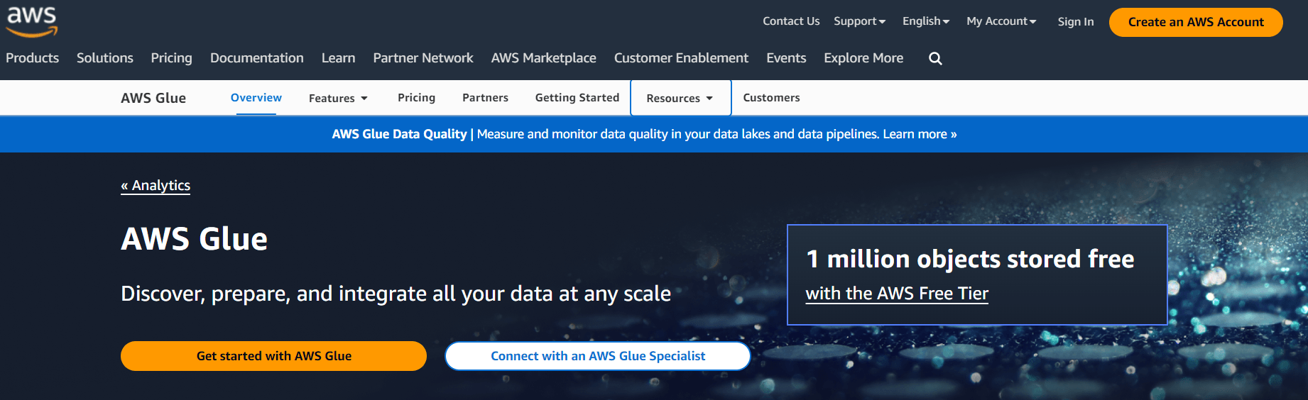 Cloud Data Integration - AWS Glue