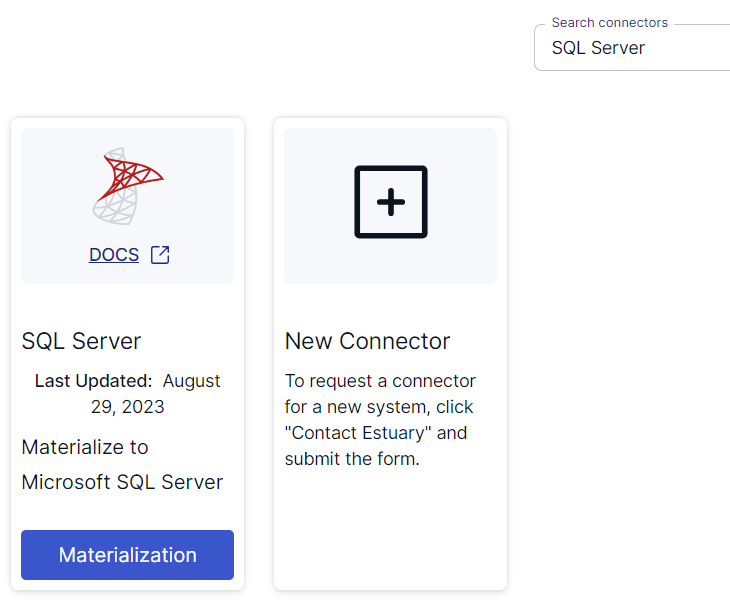 mongodb to sql server - sql server materialization