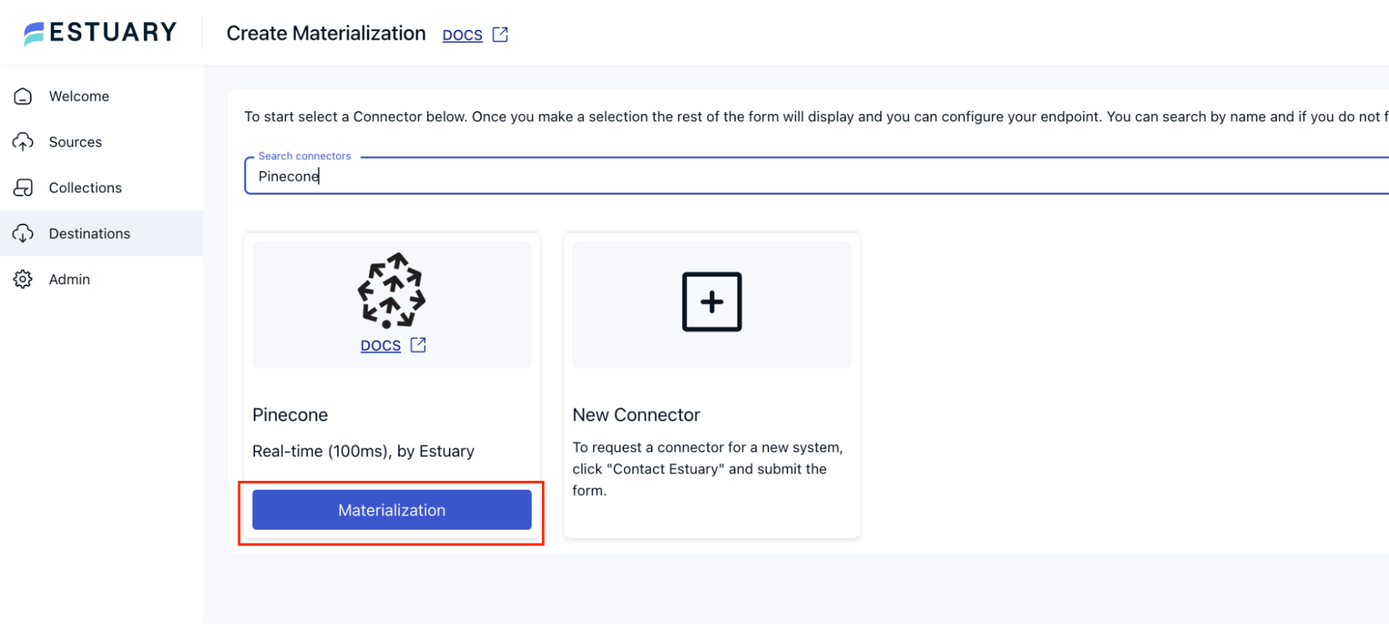 Real-Time RAG System - Pinecone Materialization