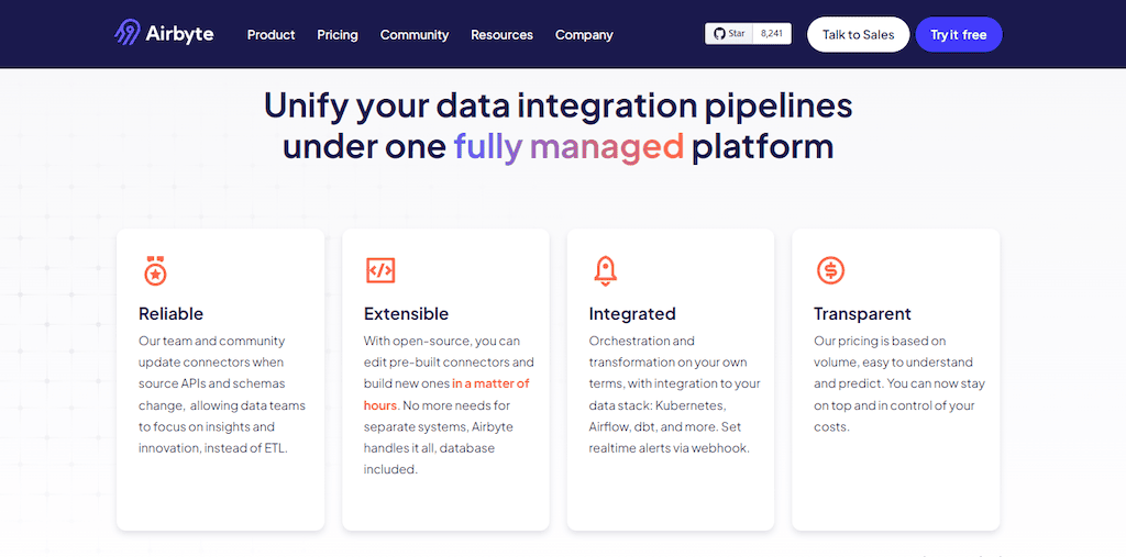 Airbyte Alternative - Why Choose Airbyte