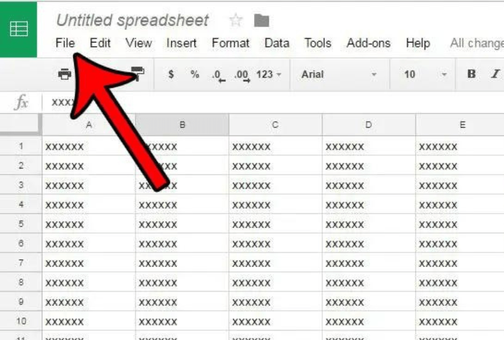 google sheets to redshift -Manual Step 1.2